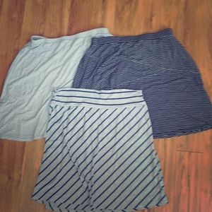 Set of 3 Knit Skirt 2X